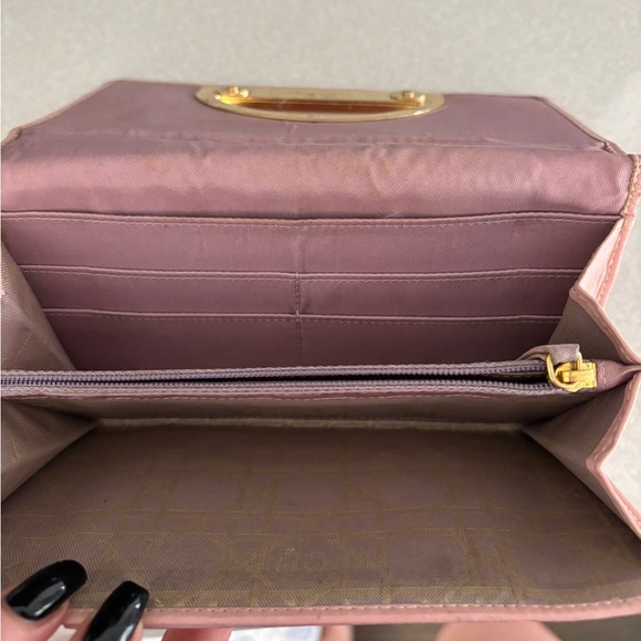 VTG Christian Dior Wallet Baby Pink - Picture 3 of 3